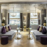 Lounge del Rosa Grand Hotel a Milano