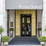 ingresso del Rosa Grand Hotel a Milano